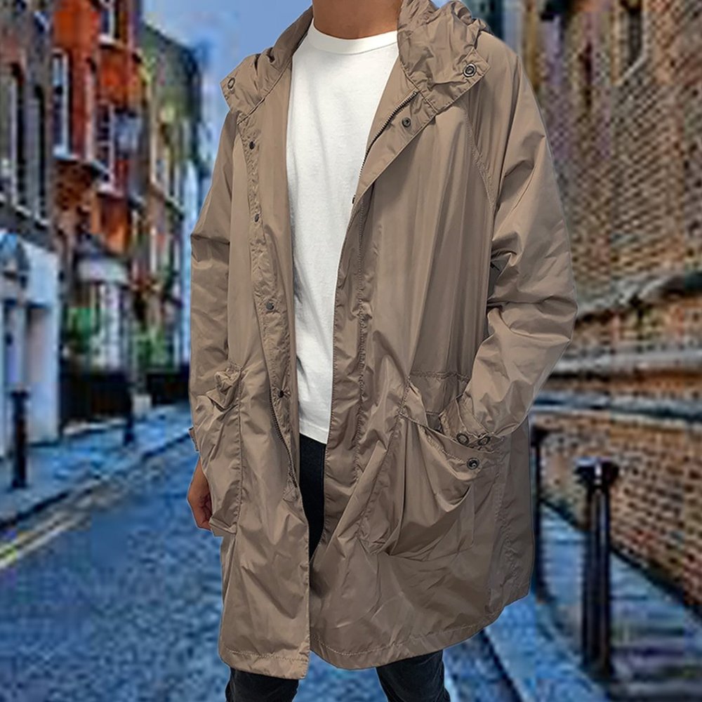 Zara - Beige Rain Trench